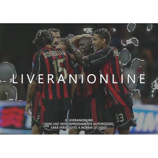 Milano 31/08/2006 trofeo tim 2006 inter-milan-juventus nella foto esultanza milan ph marco luzzani/ag aldo liverani s.a.s.