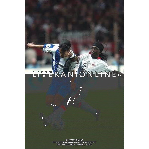 MONTECARLO MONACO 29-08-2003 MILAN - PORTO SUPERCOPPA EUROPEA NELLA FOTO: SEEDORF CLARENCE* AGENZIA ALDO LIVERANI