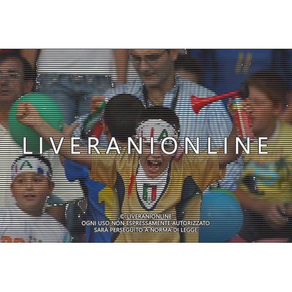 Italia - Lituania qualificazione europei a Napoli 02/09/2006 nella foto tifosi * ph gianni nucci/ag: aldo liverani