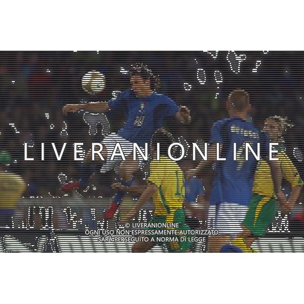 Italia - Lituania qualificazione europei a Napoli 02/09/2006 nella foto antonio cassano * ph gianni nucci/ag: aldo liverani