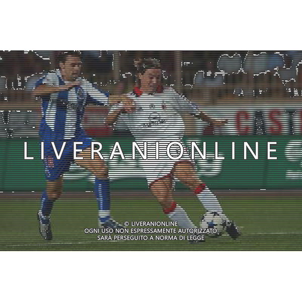 MONTECARLO MONACO 29-08-2003 MILAN - PORTO SUPERCOPPA EUROPEA NELLA FOTO: SIMIC DARIO* AGENZIA ALDO LIVERANI