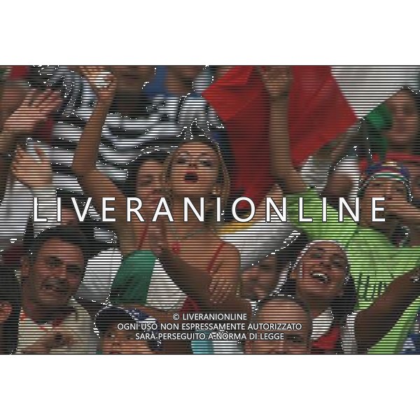 Italia - Lituania qualificazione europei a Napoli 02/09/2006 nella foto tifosi italiani * ph gianni nucci/ag: aldo liverani