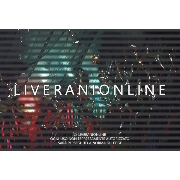 Italia - Lituania qualificazione europei a Napoli 02/09/2006 nella foto tifosi lituani * ph gianni nucci/ag: aldo liverani