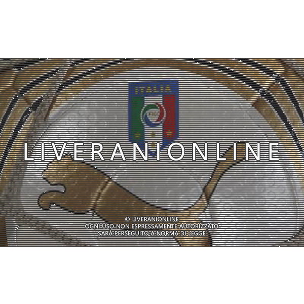 Italia - Lituania qualificazione europei a Napoli 02/09/2006 nella foto il nuovo pallone con lo scudetto a quattro stelle * ph gianni nucci/ag: aldo liverani