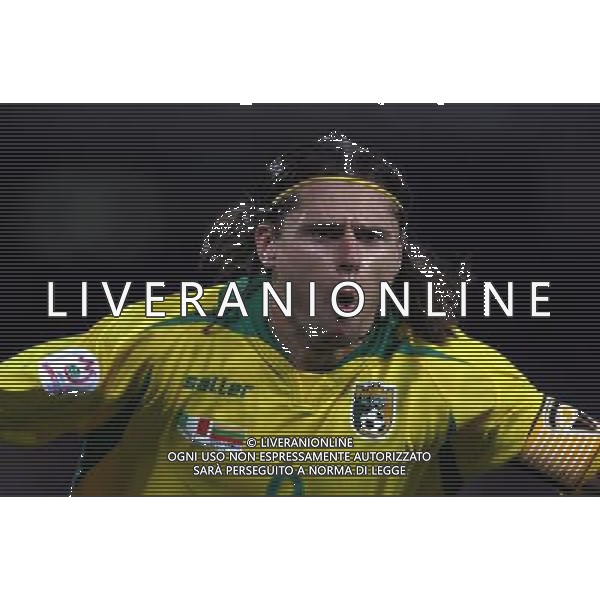 Italia - Lituania qualificazione europei a Napoli 02/09/2006 nella foto danilevicius esultante * ph gianni nucci/ag: aldo liverani