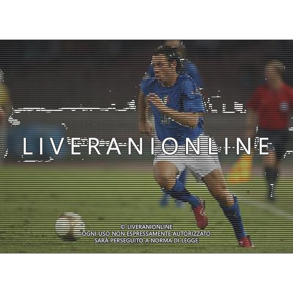 Italia - Lituania qualificazione europei a Napoli 02/09/2006 nella foto antonio cassano * ph gianni nucci/ag: aldo liverani