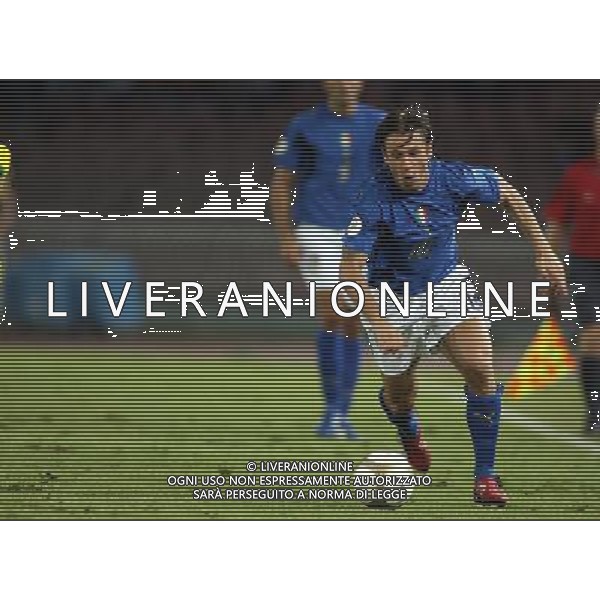 Italia - Lituania qualificazione europei a Napoli 02/09/2006 nella foto antonio cassano * ph gianni nucci/ag: aldo liverani