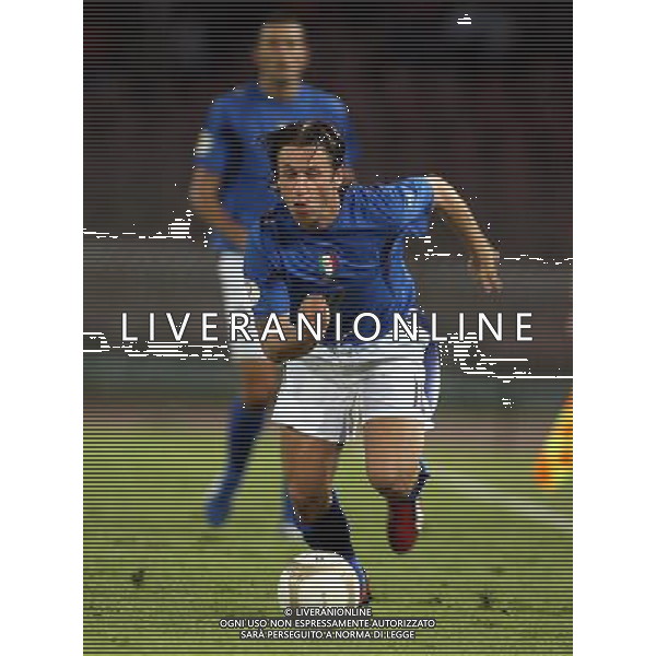 Italia - Lituania qualificazione europei a Napoli 02/09/2006 nella foto antonio cassano * ph gianni nucci/ag: aldo liverani