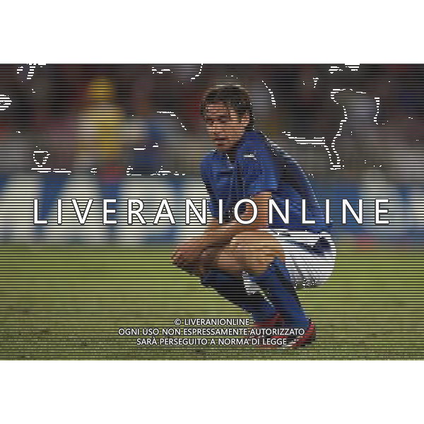 Italia - Lituania qualificazione europei a Napoli 02/09/2006 nella foto antonio cassano * ph gianni nucci/ag: aldo liverani