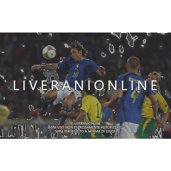 Italia - Lituania qualificazione europei a Napoli 02/09/2006 nella foto antonio cassano * ph gianni nucci/ag: aldo liverani