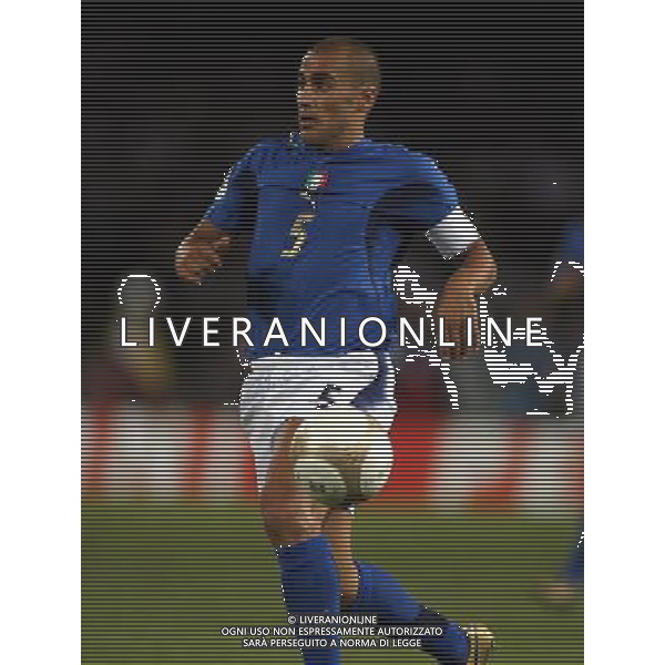 Italia - Lituania qualificazione europei a Napoli 02/09/2006 nella foto fabio cannavaro * ph gianni nucci/ag: aldo liverani
