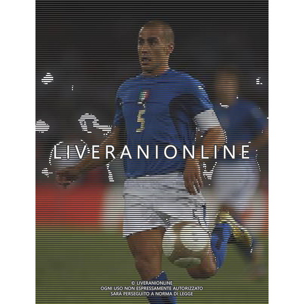 Italia - Lituania qualificazione europei a Napoli 02/09/2006 nella foto fabio cannavaro * ph gianni nucci/ag: aldo liverani