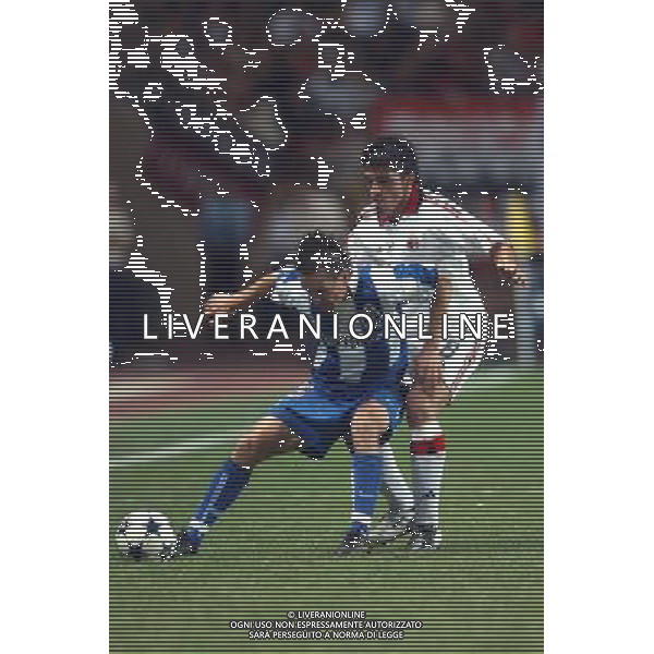 MONTECARLO MONACO 29-08-2003 MILAN - PORTO SUPERCOPPA EUROPEA NELLA FOTO: ALENICHEV E GATTUSO* AGENZIA ALDO LIVERANI