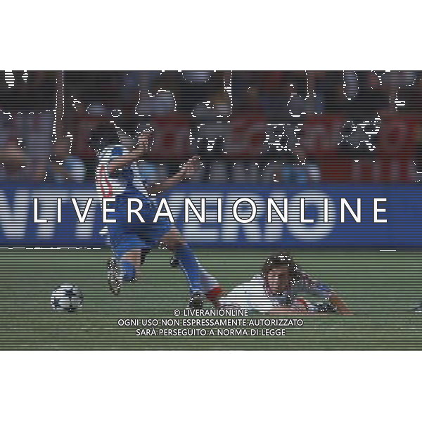 MONTECARLO MONACO 29-08-2003 MILAN - PORTO SUPERCOPPA EUROPEA NELLA FOTO: DECO E PIRLO ANDREA* AGENZIA ALDO LIVERANI