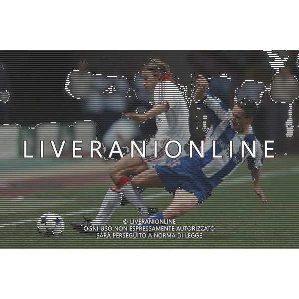 MONTECARLO MONACO 29-08-2003 MILAN - PORTO SUPERCOPPA EUROPEA NELLA FOTO: SIMIC DARIO E ALENICHEV* AGENZIA ALDO LIVERANI