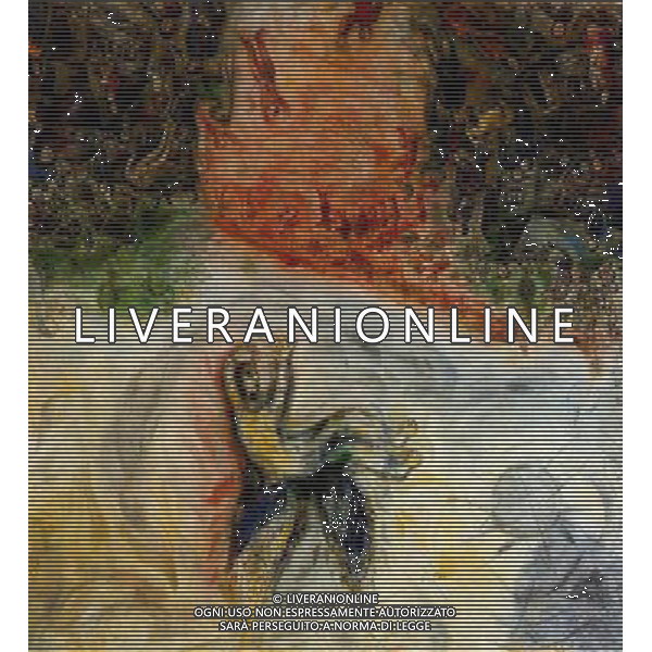 Marc Chagall Titolo: La caduta di Icaro Anno: 1975 Tipologia: olio su tela - 213 x 198Ê cm. Proprietˆ: Parigi (Francia) - Centro Georges PompidouÊ ph archivio giovanni liverani/ag. aldo liverani