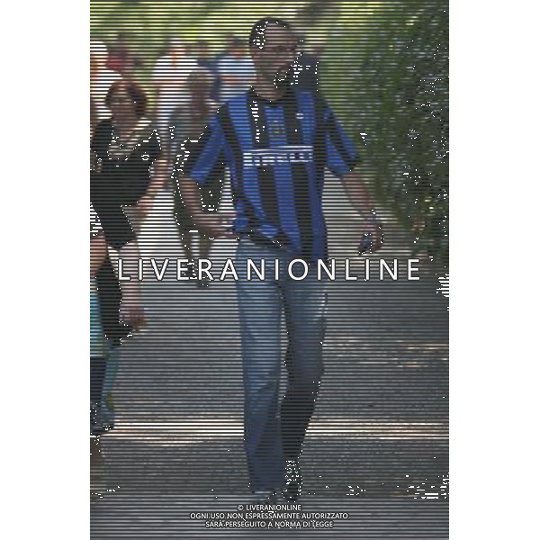 Cassano D\'Adda 5 settmbre 2006 Camera Ardente di Facchetti Giacinto nella foto: Tifoso Inter foto Pasinetti / Ag. Aldo Liverani