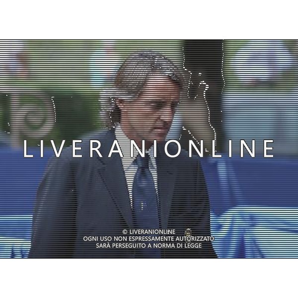 MILANO 6 SETTEMBRE 2006 FUNERALI DI GIACINTO FACCHETTI NELLA FOTO: ROBERTO MANCINI PH FRANKY/AG ALDO LIVERANI
