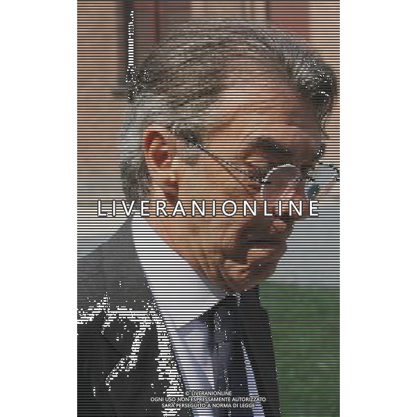 Milano 6 settembre 2006 Funerali Facchetti Giacinto nella foto: Moratti Massimo foto Andry / Ag. Aldo Liverani