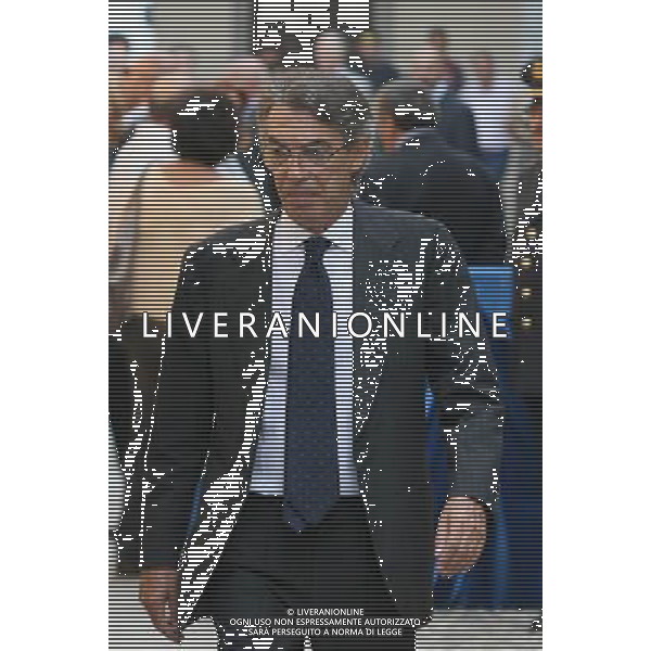 Milano 6 settembre 2006 Funerali Facchetti Giacinto nella foto: Moratti Massimo foto Andry / Ag. Aldo Liverani