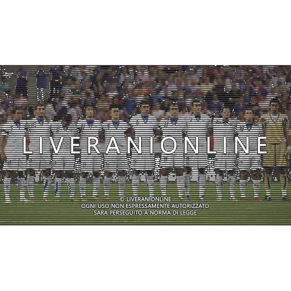 PARIGI 6 SETTEMBRE 2006 FRANCIA-ITALIA QUALIFICAZIONI EURO 2008 NELLA FOTO: MINUTO DI SILENZIO FOTO LUZZANI / AG. ALDO LIVERANI