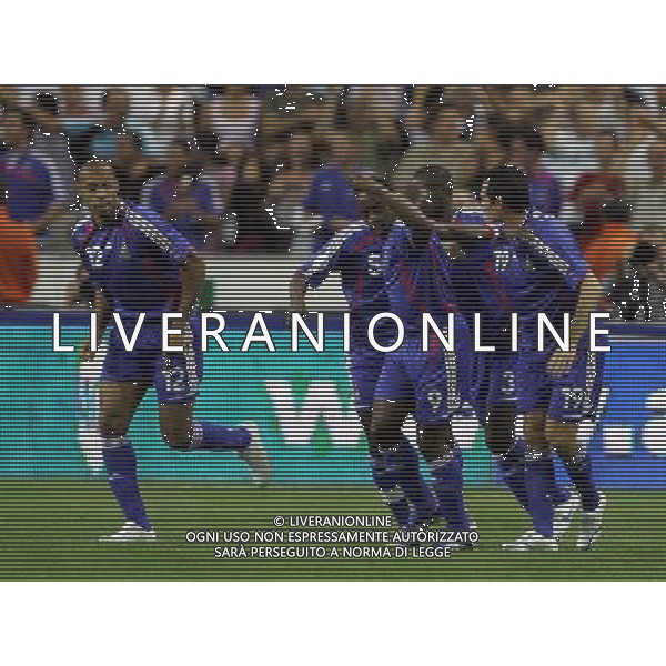 PARIGI 6 SETTEMBRE 2006 FRANCIA-ITALIA QUALIFICAZIONI EURO 2008 NELLA FOTO: esultanza govou FOTO LUZZANI / AG. ALDO LIVERANI