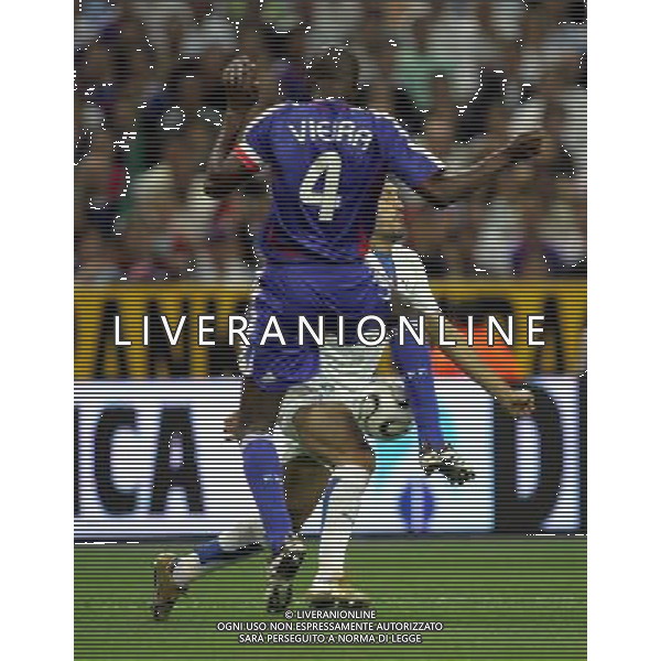 PARIGI 6 SETTEMBRE 2006 FRANCIA-ITALIA QUALIFICAZIONI EURO 2008 NELLA FOTO: zambrotta e vieira FOTO LUZZANI / AG. ALDO LIVERANI