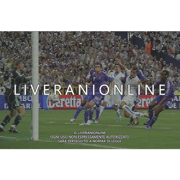 PARIGI 6 SETTEMBRE 2006 FRANCIA-ITALIA QUALIFICAZIONI EURO 2008 NELLA FOTO: GOL GILARDINO FOTO LUZZANI / AG. ALDO LIVERANI