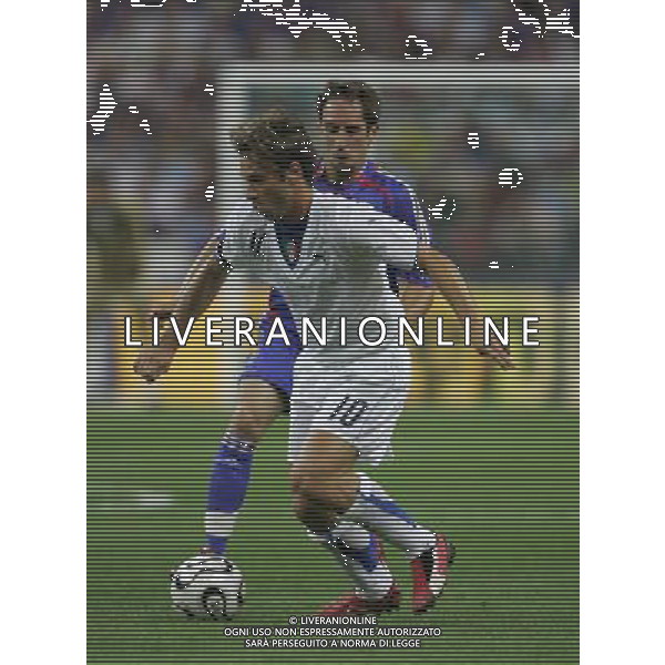 PARIGI 6 SETTEMBRE 2006 FRANCIA-ITALIA QUALIFICAZIONI EURO 2008 NELLA FOTO: cassano e ribery FOTO LUZZANI / AG. ALDO LIVERANI