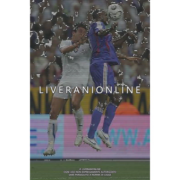 PARIGI 6 SETTEMBRE 2006 FRANCIA-ITALIA QUALIFICAZIONI EURO 2008 NELLA FOTO: semioli e vieira FOTO LUZZANI / AG. ALDO LIVERANI