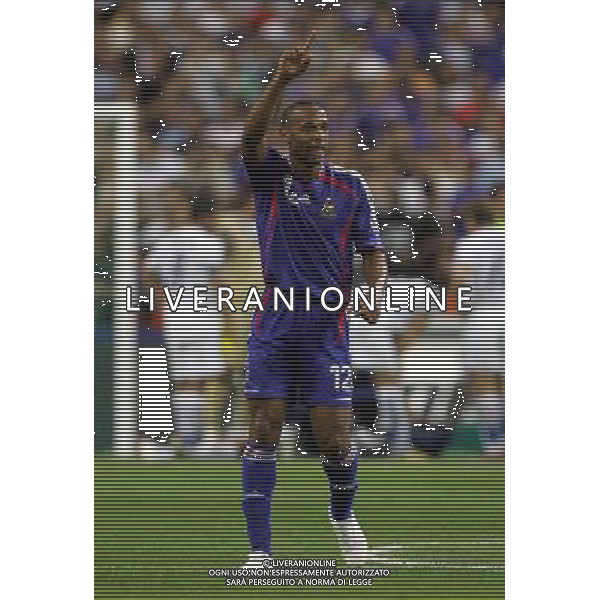 PARIGI 6 SETTEMBRE 2006 FRANCIA-ITALIA QUALIFICAZIONI EURO 2008 NELLA FOTO: esultanza henry FOTO LUZZANI / AG. ALDO LIVERANI