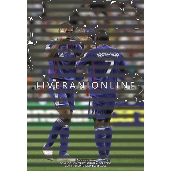 PARIGI 6 SETTEMBRE 2006 FRANCIA-ITALIA QUALIFICAZIONI EURO 2008 NELLA FOTO: esultanza henry FOTO LUZZANI / AG. ALDO LIVERANI