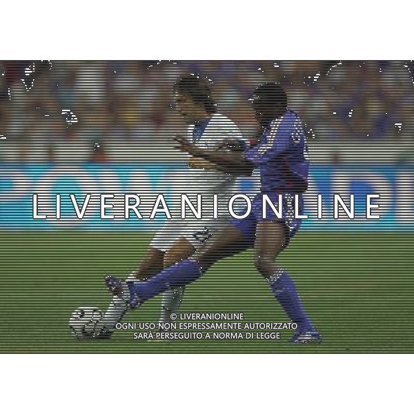 Parigi (FRA) 06-09-2006 qualificazione europei EURO 2008 francia-italia 3:1 nella foto pirlo e govou ph marco luzzani/ag aldo liverani s.a.s.