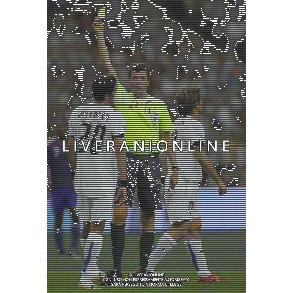 Parigi (FRA) 06-09-2006 qualificazione europei EURO 2008 francia-italia 3:1 nella foto ammonizione perrotta ph marco luzzani/ag aldo liverani s.a.s.