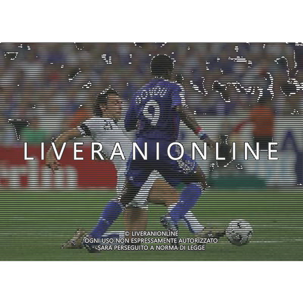 Parigi (FRA) 06-09-2006 qualificazione europei EURO 2008 francia-italia 3:1 nella foto pirlo e govou ph marco luzzani/ag aldo liverani s.a.s.