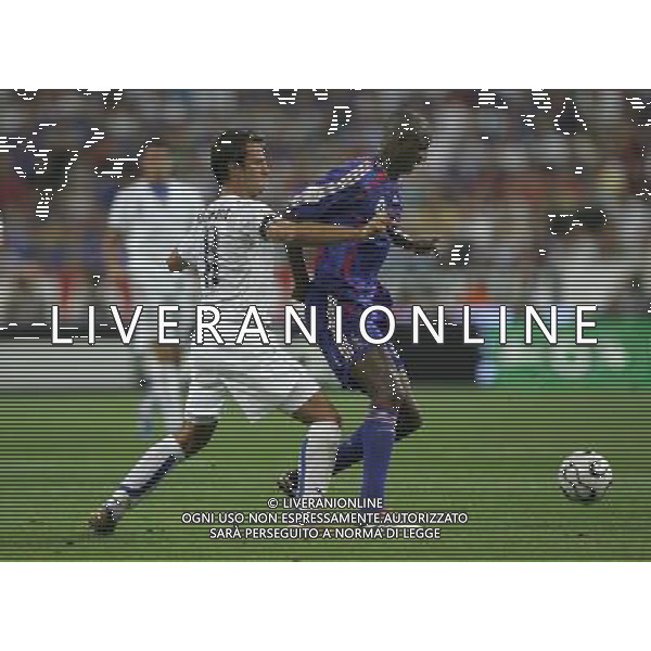 Parigi (FRA) 06-09-2006 qualificazione europei EURO 2008 francia-italia 3:1 nella foto gilardino e vieira ph marco luzzani/ag aldo liverani s.a.s.