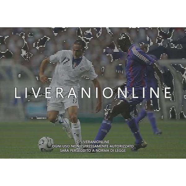 Parigi (FRA) 06-09-2006 qualificazione europei EURO 2008 francia-italia 3:1 nella foto di michele e thuram ph marco luzzani/ag aldo liverani s.a.s.