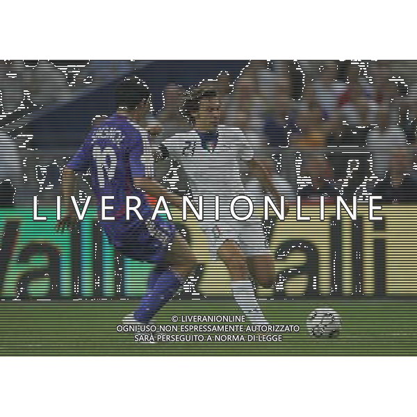 Parigi (FRA) 06-09-2006 qualificazione europei EURO 2008 francia-italia 3:1 nella foto pirlo e sagnol ph marco luzzani/ag aldo liverani s.a.s.