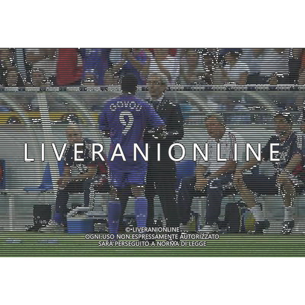 Parigi (FRA) 06-09-2006 qualificazione europei EURO 2008 francia-italia 3:1 nella foto govou e demenech ph marco luzzani/ag aldo liverani s.a.s.