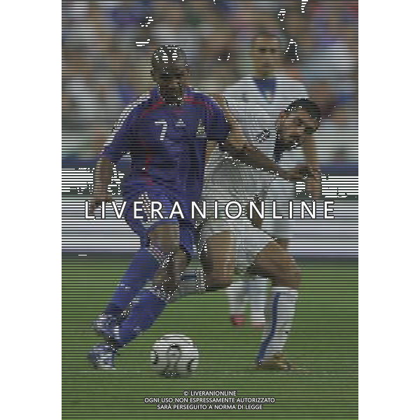 Parigi (FRA) 06-09-2006 qualificazione europei EURO 2008 francia-italia 3:1 nella foto malouda e gattuso ph marco luzzani/ag aldo liverani s.a.s.