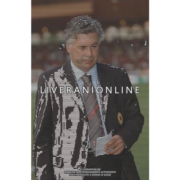 MONTECARLO MONACO 29-08-2003 MILAN - PORTO SUPERCOPPA EUROPEA NELLA FOTO: ANCELOTTI CARLO* AGENZIA ALDO LIVERANI