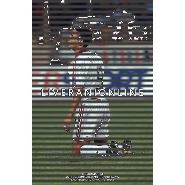 MONTECARLO MONACO 29-08-2003 MILAN - PORTO SUPERCOPPA EUROPEA NELLA FOTO: INZAGHI FILIPPO* AGENZIA ALDO LIVERANI