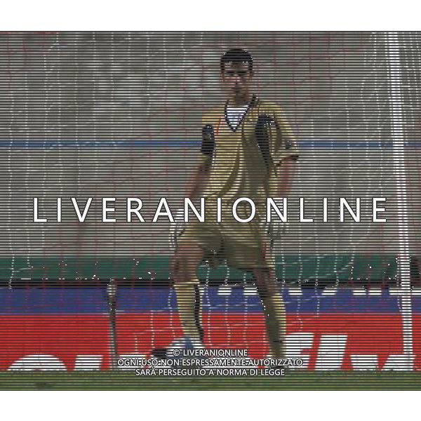 Italia - Austria qualificazioni Campionato Europeo Under21 Forli\' 05/09/2006 nella foto Gianluca Curci ph aldo liverani