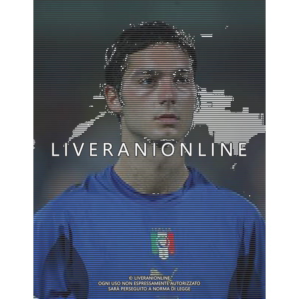 Italia - Austria qualificazioni Campionato Europeo Under21 Forli\' 05/09/2006 nella foto Romano Mantovani ph aldo liverani