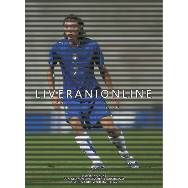 Italia - Austria qualificazioni Campionato Europeo Under21 Forli\' 05/09/2006 nella foto Riccardo Montolivo ph aldo liverani