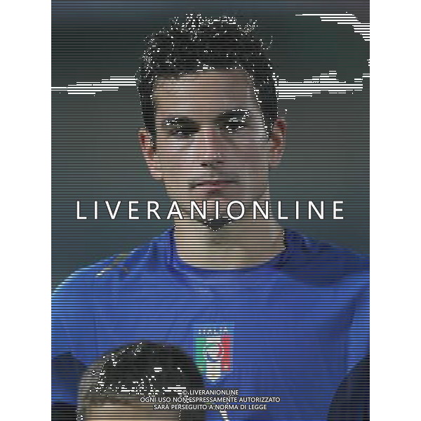 Italia - Austria qualificazioni Campionato Europeo Under21 Forli\' 05/09/2006 nella foto Simone Padoin ph aldo liverani