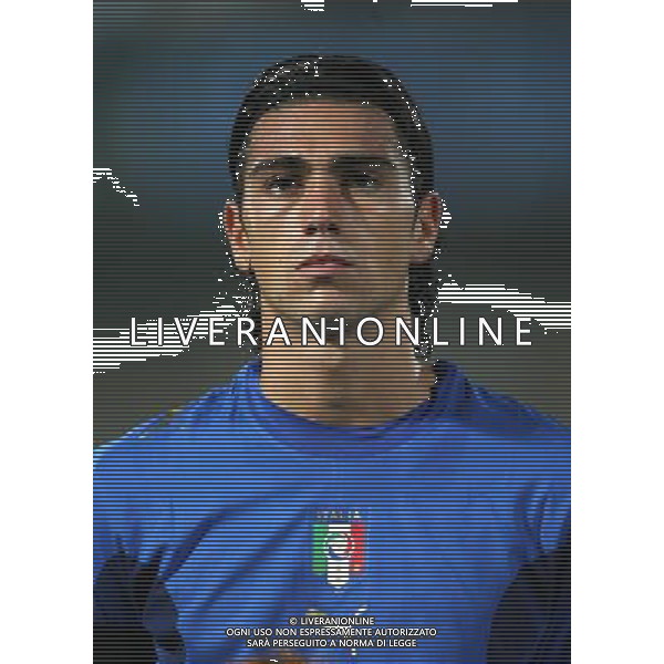 Italia - Austria qualificazioni Campionato Europeo Under21 Forli\' 05/09/2006 nella foto Graziano Pelle\' ph aldo liverani