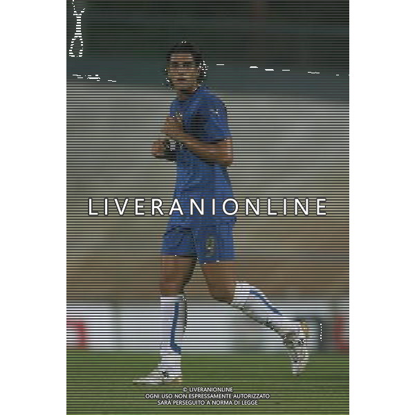 Italia - Austria qualificazioni Campionato Europeo Under21 Forli\' 05/09/2006 nella foto Graziano Pelle\' ph aldo liverani