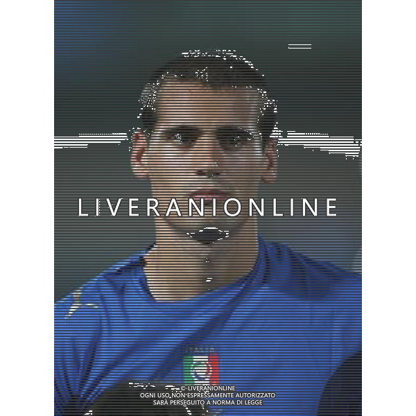 Italia - Austria qualificazioni Campionato Europeo Under21 Forli\' 05/09/2006 nella foto alessandro Potenza ph aldo liverani