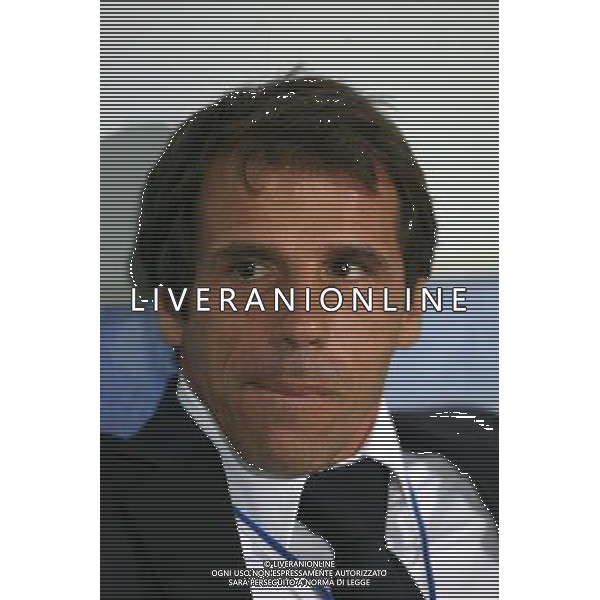 Italia - Austria qualificazioni Campionato Europeo Under21 Forli\' 05/09/2006 nella foto gianfranco zola ph aldo liverani